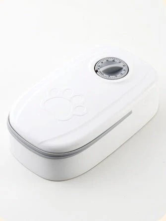 Pet Feeder Smart Food Dispenser For Cats Dogs Timer Stainless Steel Bowl